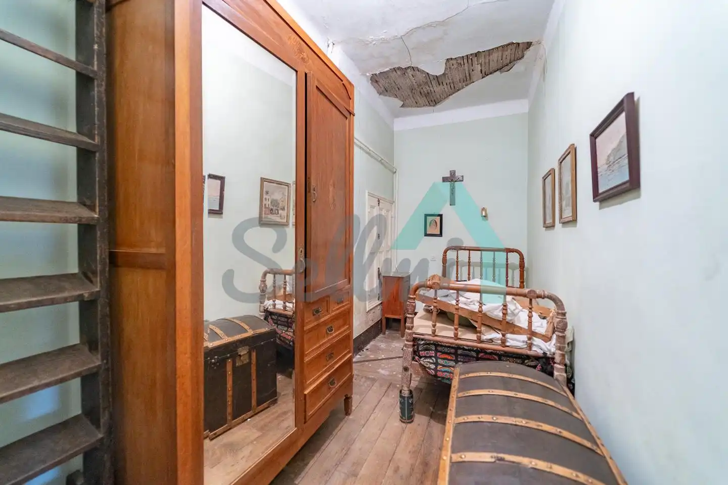 Dormitori de Casa o xalet en venda en Piloña amb Jardí privat, Parquet i Terrassa