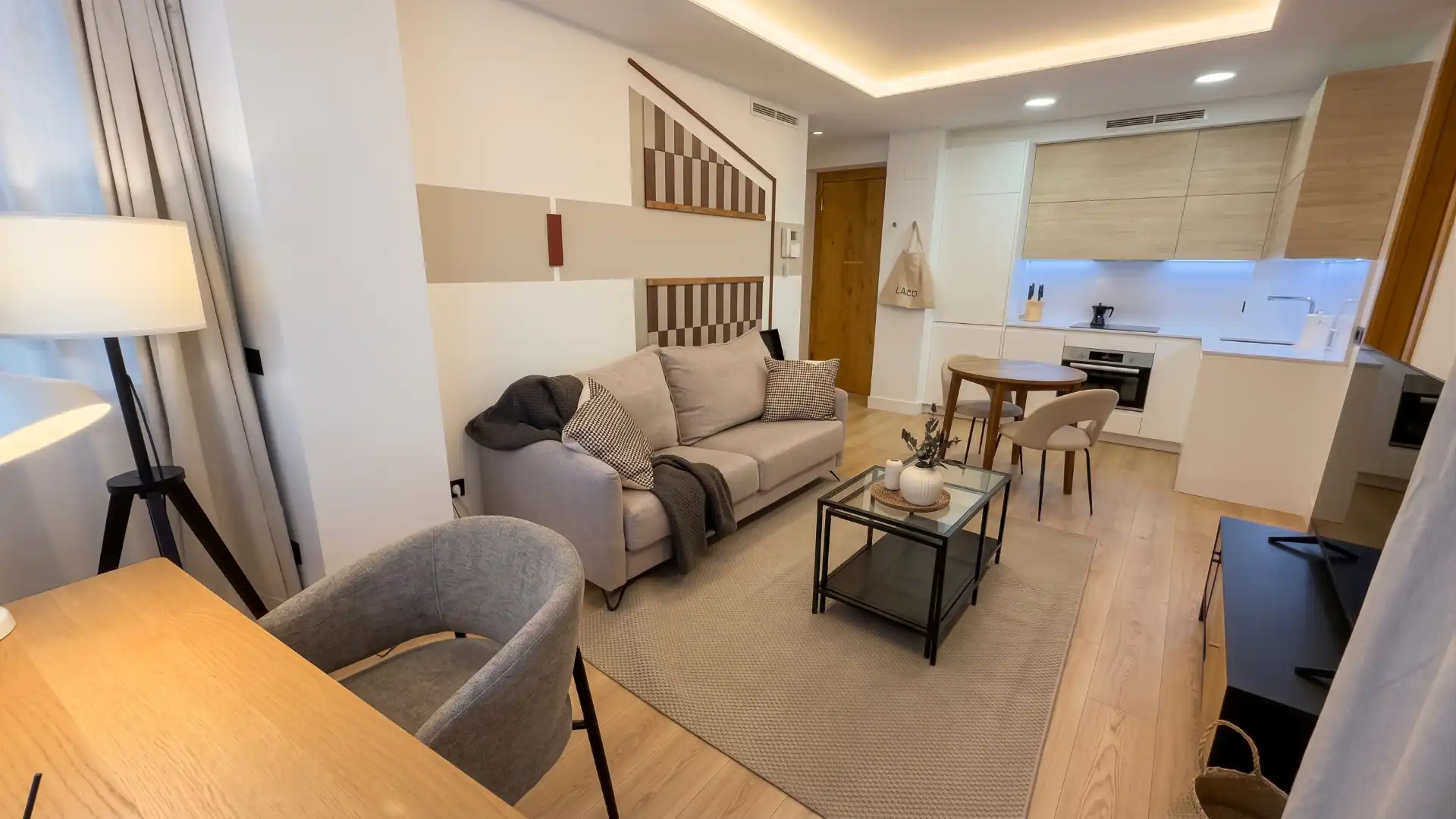 Sala de estar de Apartamento de alquiler en Centro