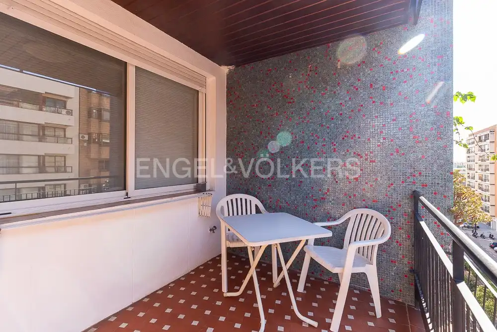 Terrassa de Pis de lloguer en Valencia amb Calefacció, Parquet i Terrassa