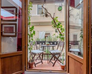 Balcony of Flat to rent in  Barcelona Capital  with Air Conditioner, Heating and Terrace