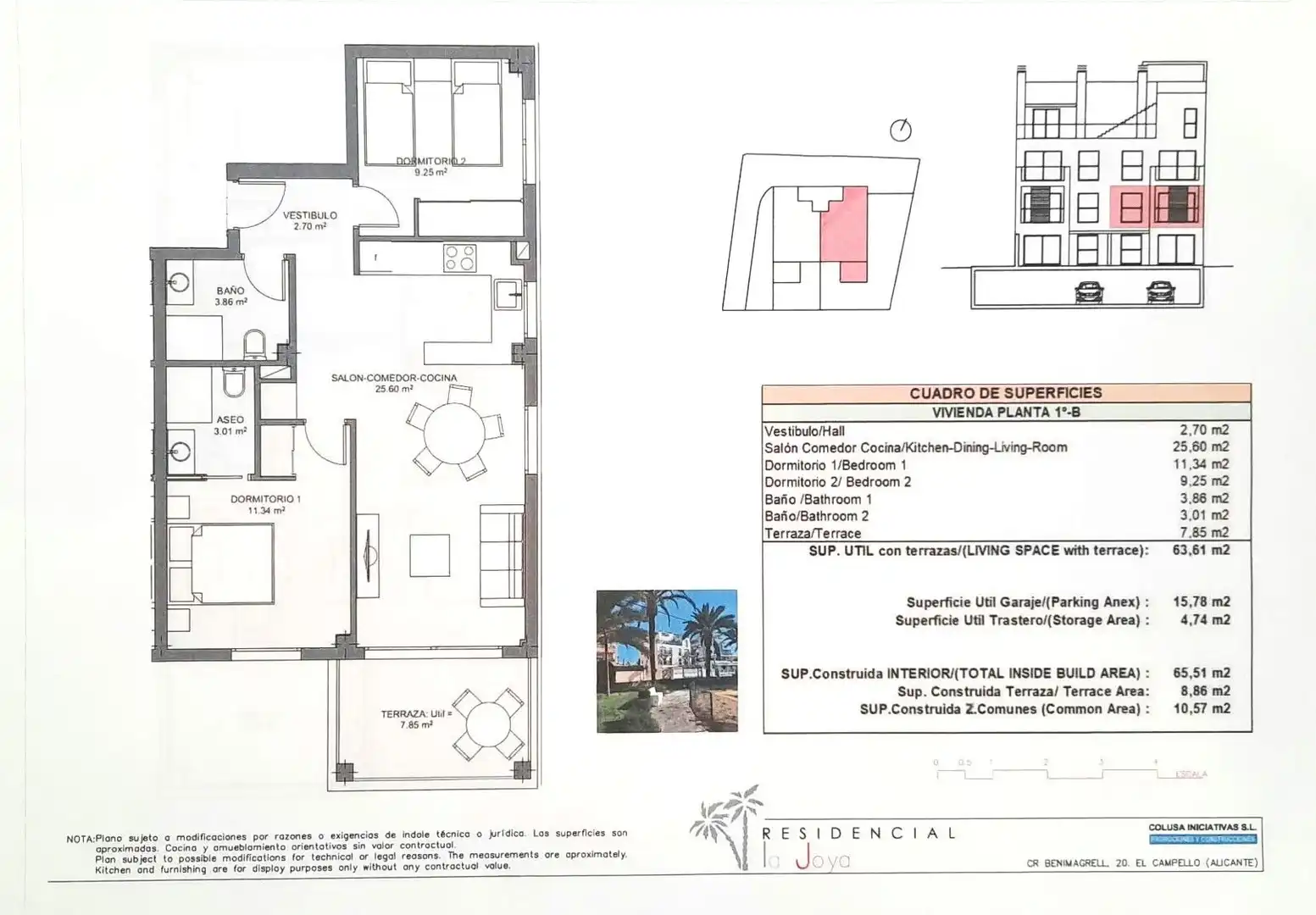 Apartamento en venta en Playa Muchavista
