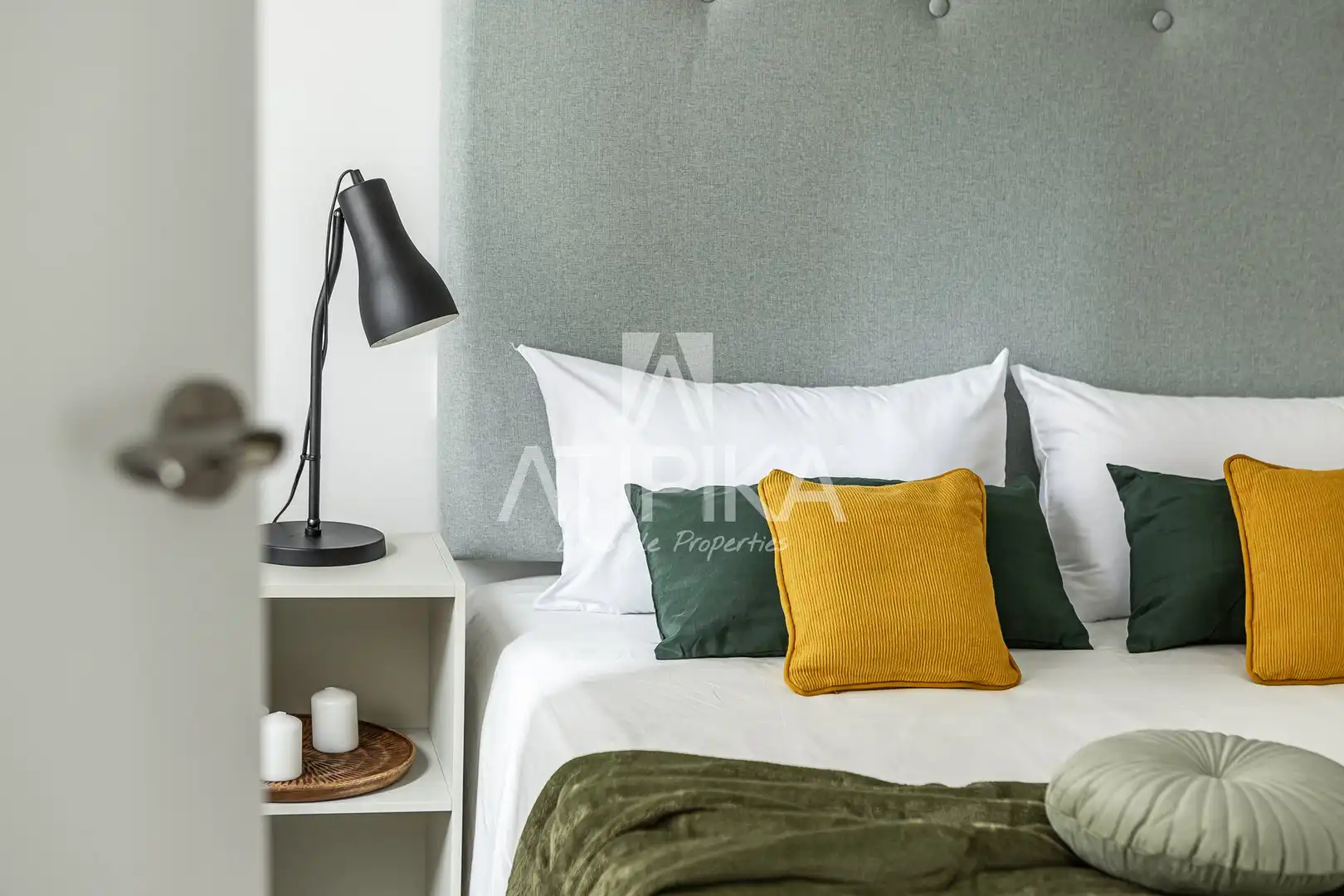 Bedroom of Flat for rent in Barcelona  with Air Conditioner, Heating and Parquet flooring