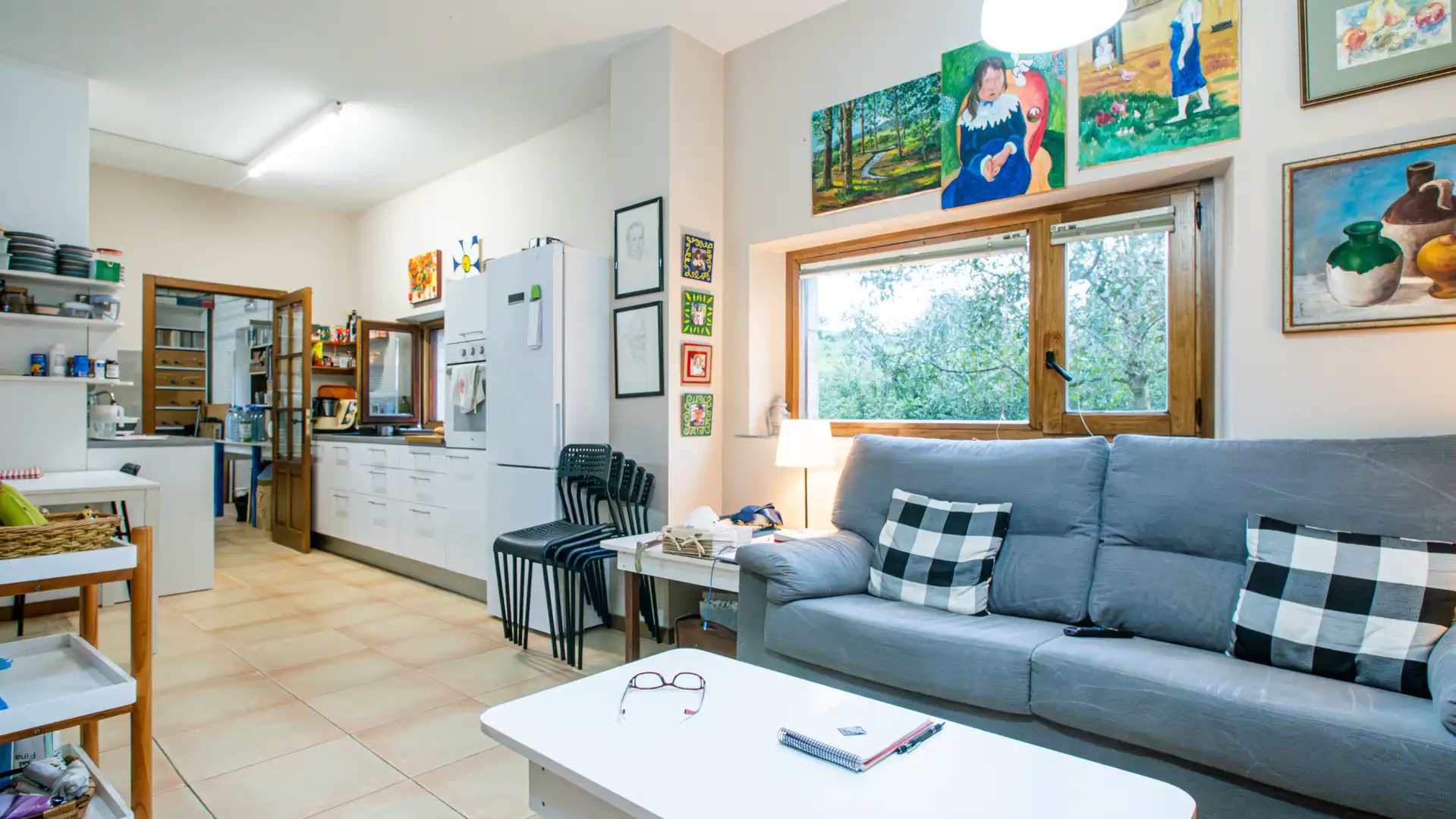 Sala de estar de Casa o chalet en venta en Villafufre con Jardín privado y Amueblado