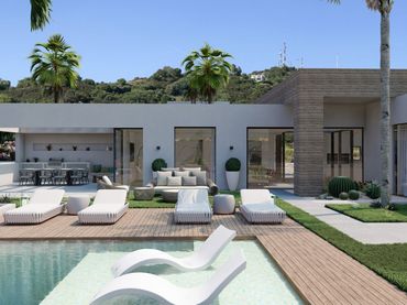 Casa amb piscina en venda a Urbanizacion los Altos de los Monteros nº65
