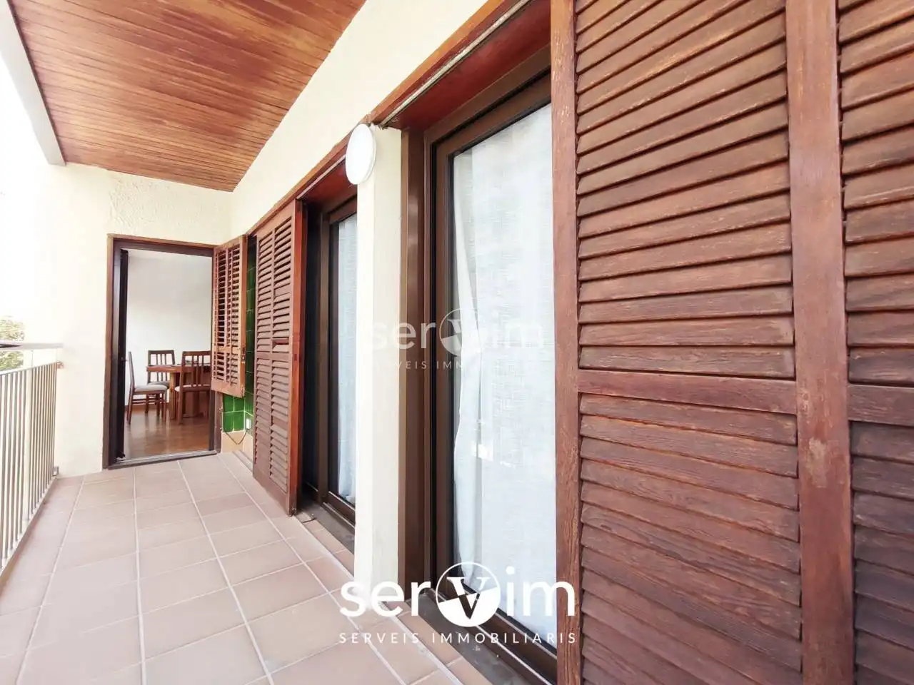 Terrasse von Wohnung zum Verkauf in Girona Capital mit Terrasse