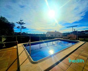 Swimming pool of House or chalet for sale in Cubelles  with Air Conditioner, Heating and Private garden