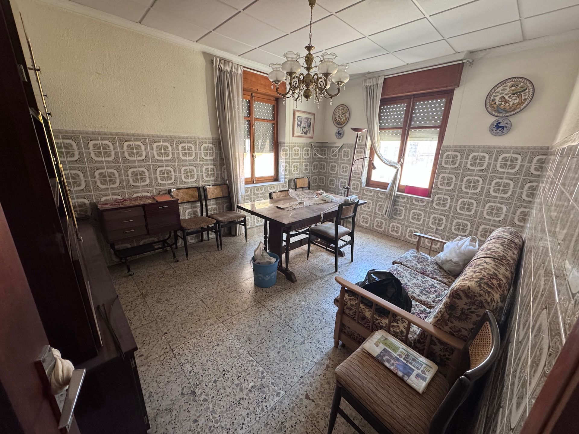 Menjador de Casa adosada en venda en Villena amb Terrassa i Traster
