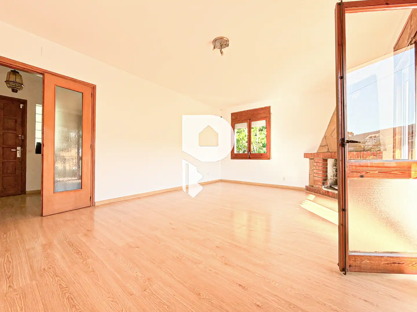 Living room of Houses for sale in Vallirana  with Air Conditioner, Heating and Private garden