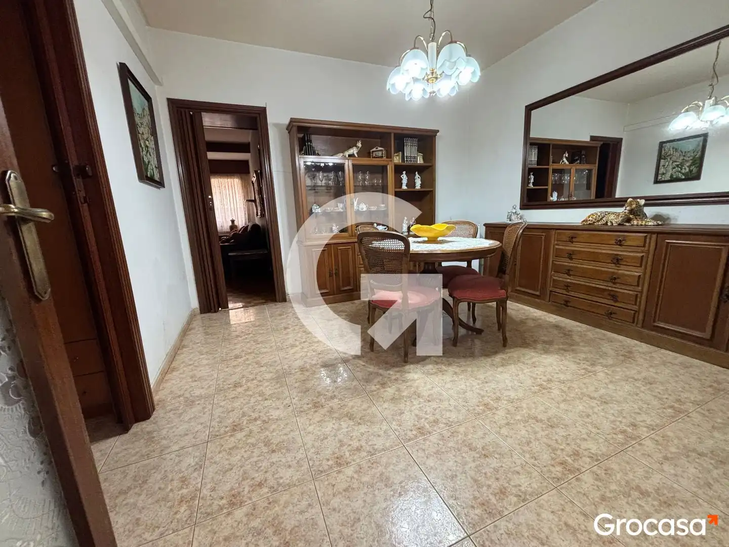 Dining room of Houses for sale in L'Hospitalet de Llobregat  with Air Conditioner, Terrace and Storage room