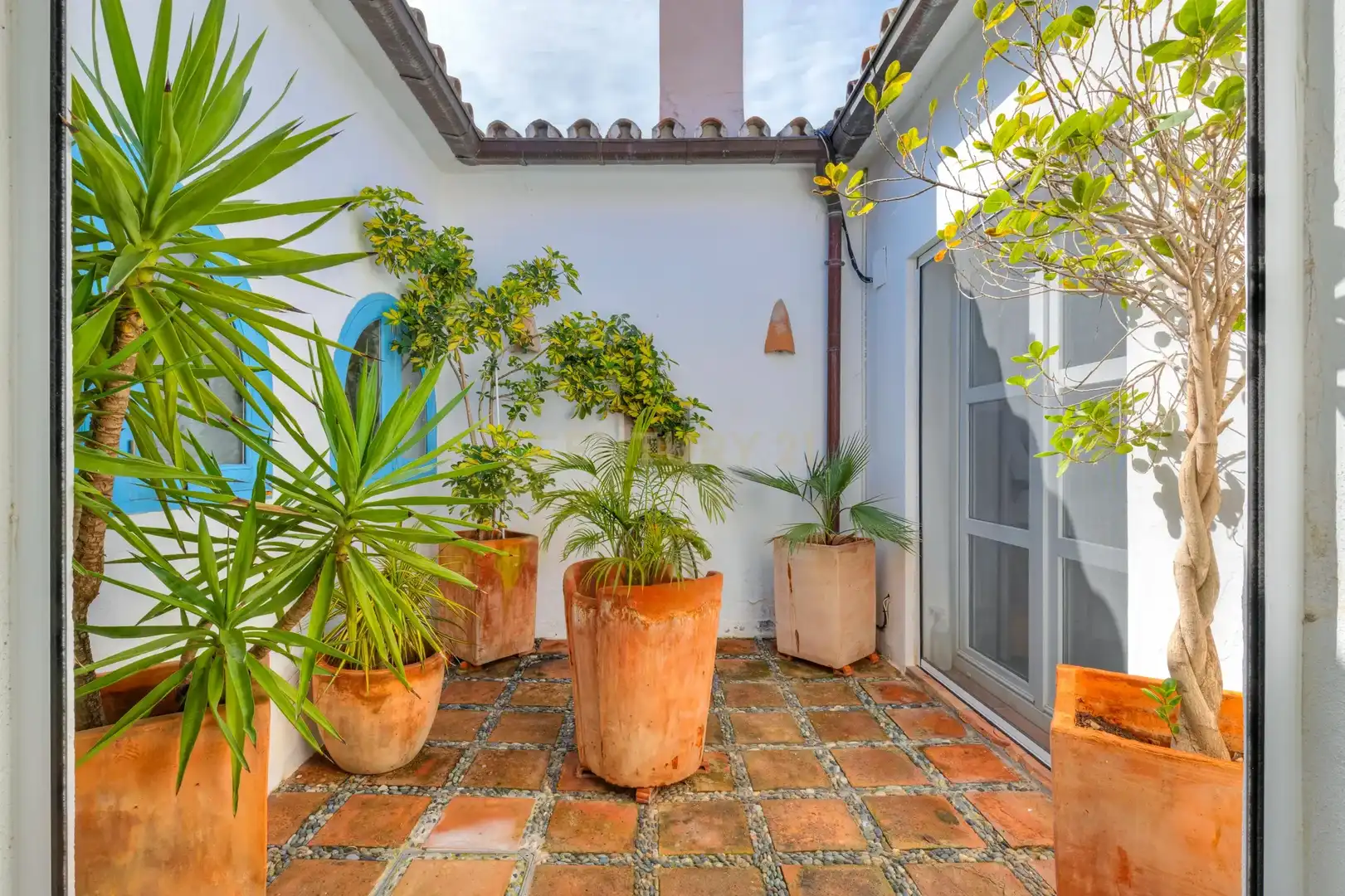 Terraza de Casa o chalet en venta en Marbella con Aire acondicionado, Jardín privado y Piscina