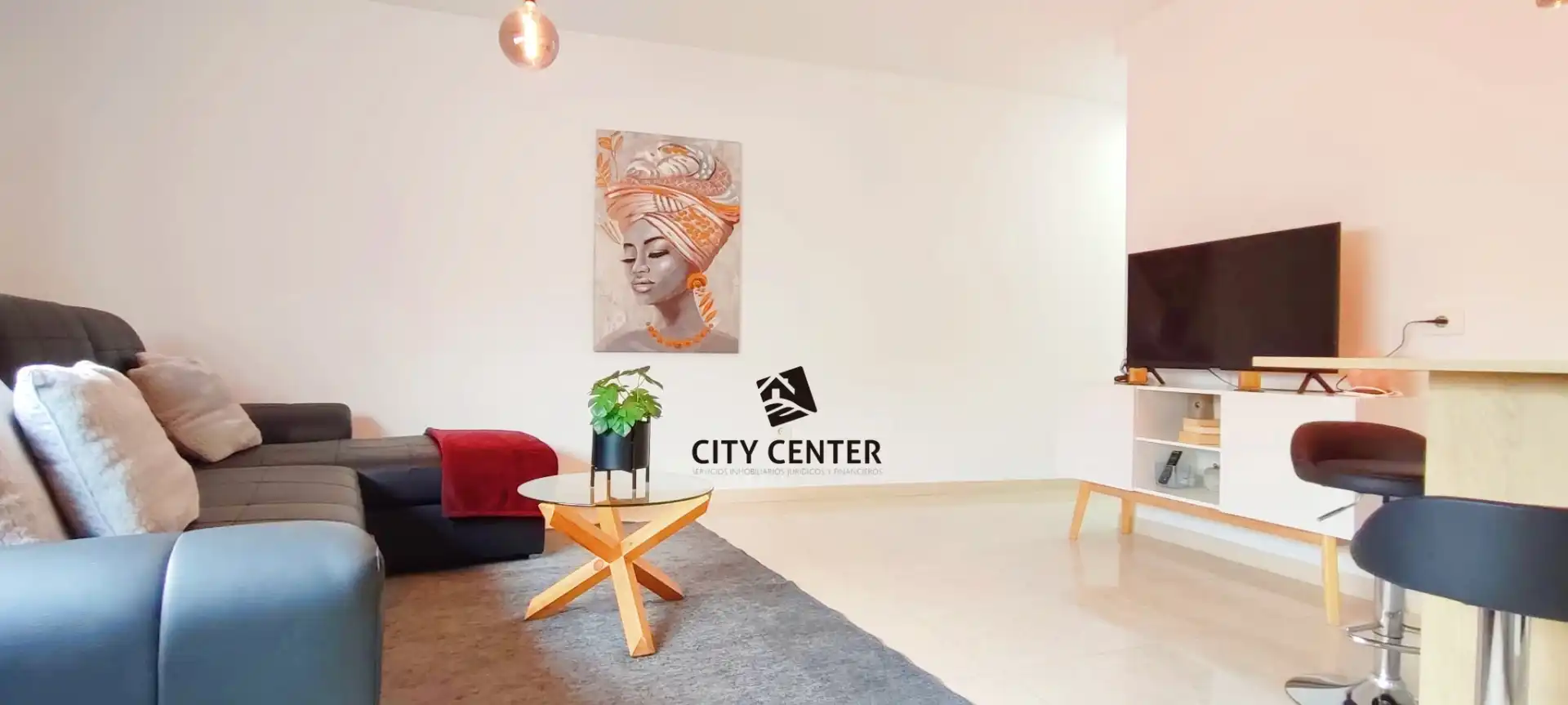 Sala de estar de Piso en venta en Arona con Terraza y Amueblado