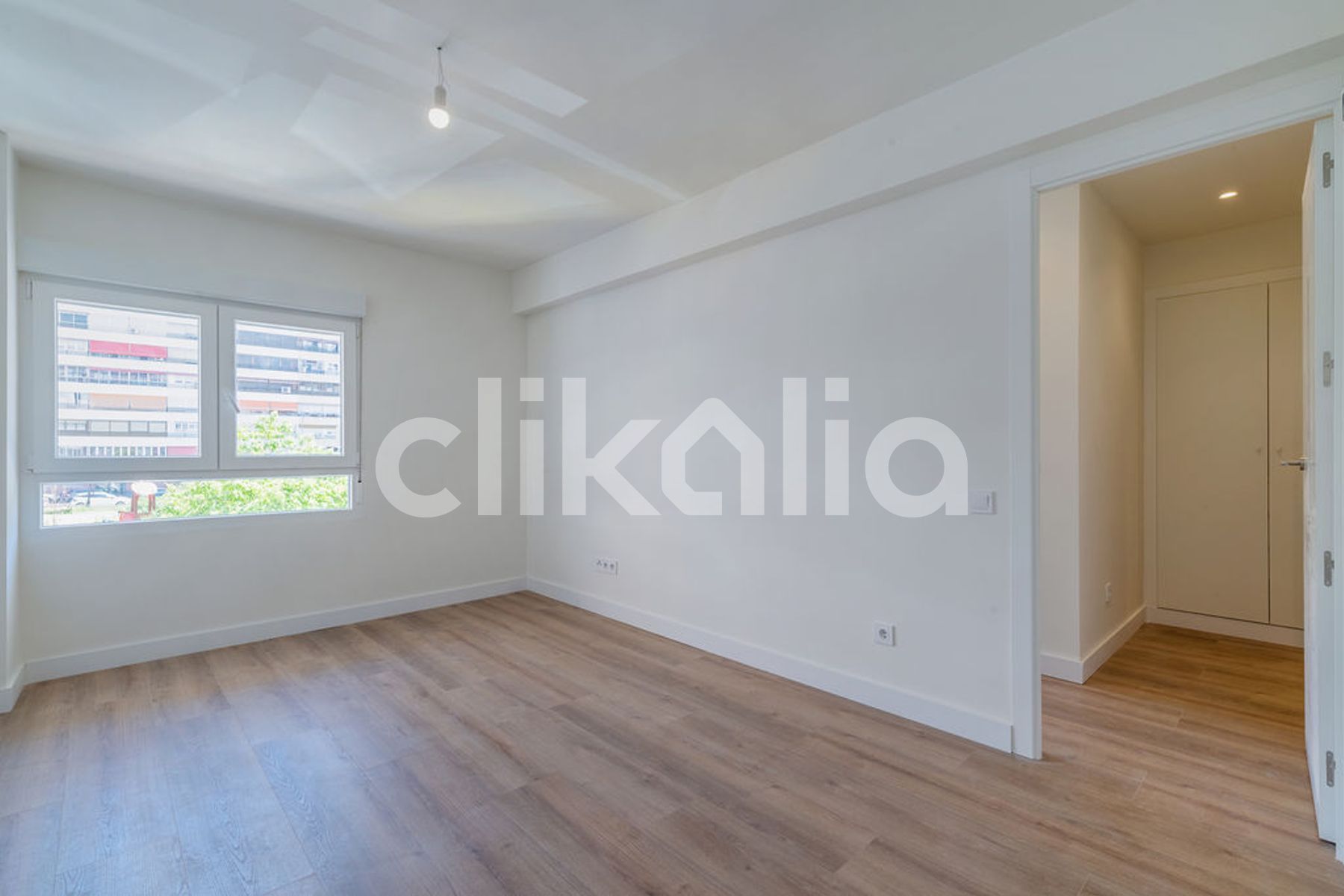 Bedroom of Flat for sale in  Madrid Capital  with Air Conditioner and Heating