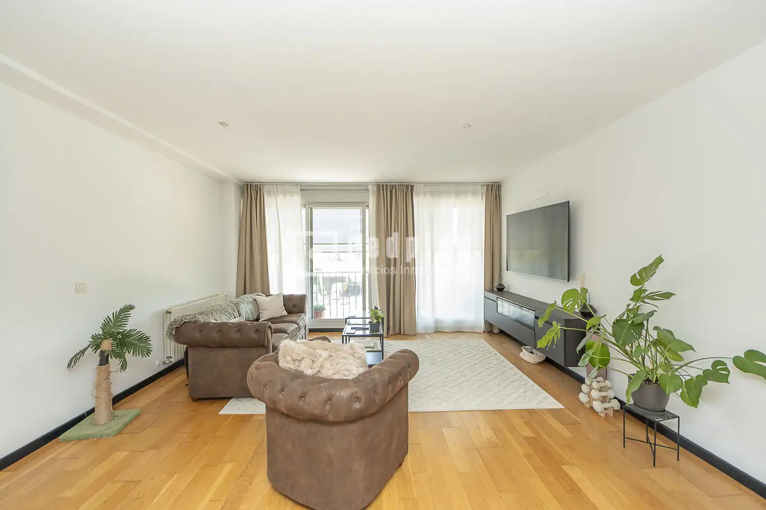 Sala de estar de Piso en venta en Valdemoro con Aire acondicionado, Calefacción y Jardín privado