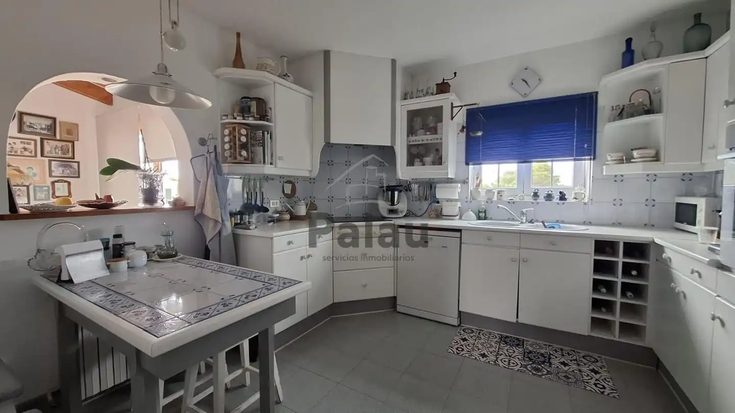 Kitchen of Houses for sale in Es Castell  with Air Conditioner, Heating and Private garden