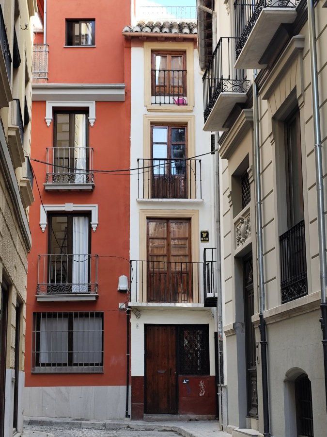 Exterior view of House or chalet for sale in  Granada Capital  with Terrace and Balcony