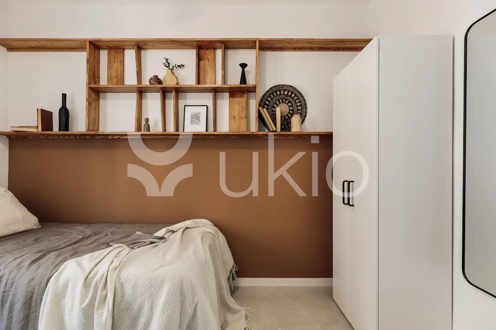 Habitación de Apartamento de alquiler en Barcelona con Aire acondicionado, Calefacción y Terraza
