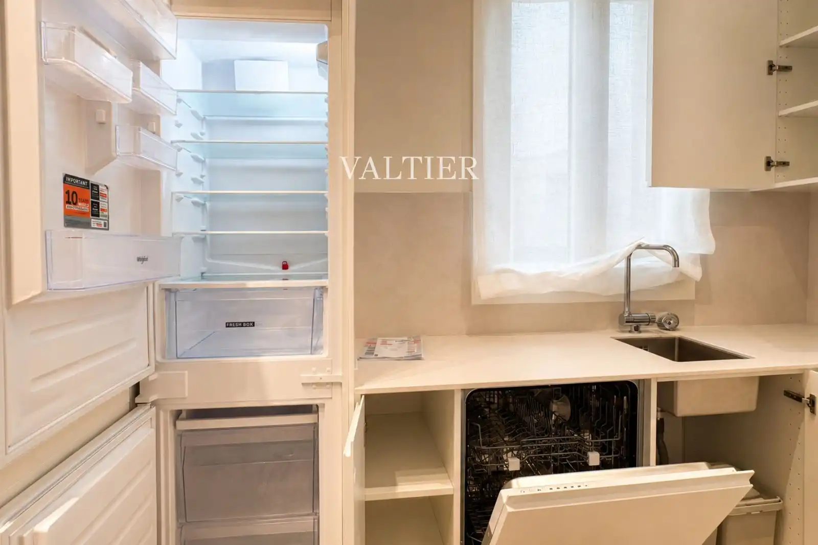 Cocina de Piso de alquiler en Madrid con Calefacción y Amueblado