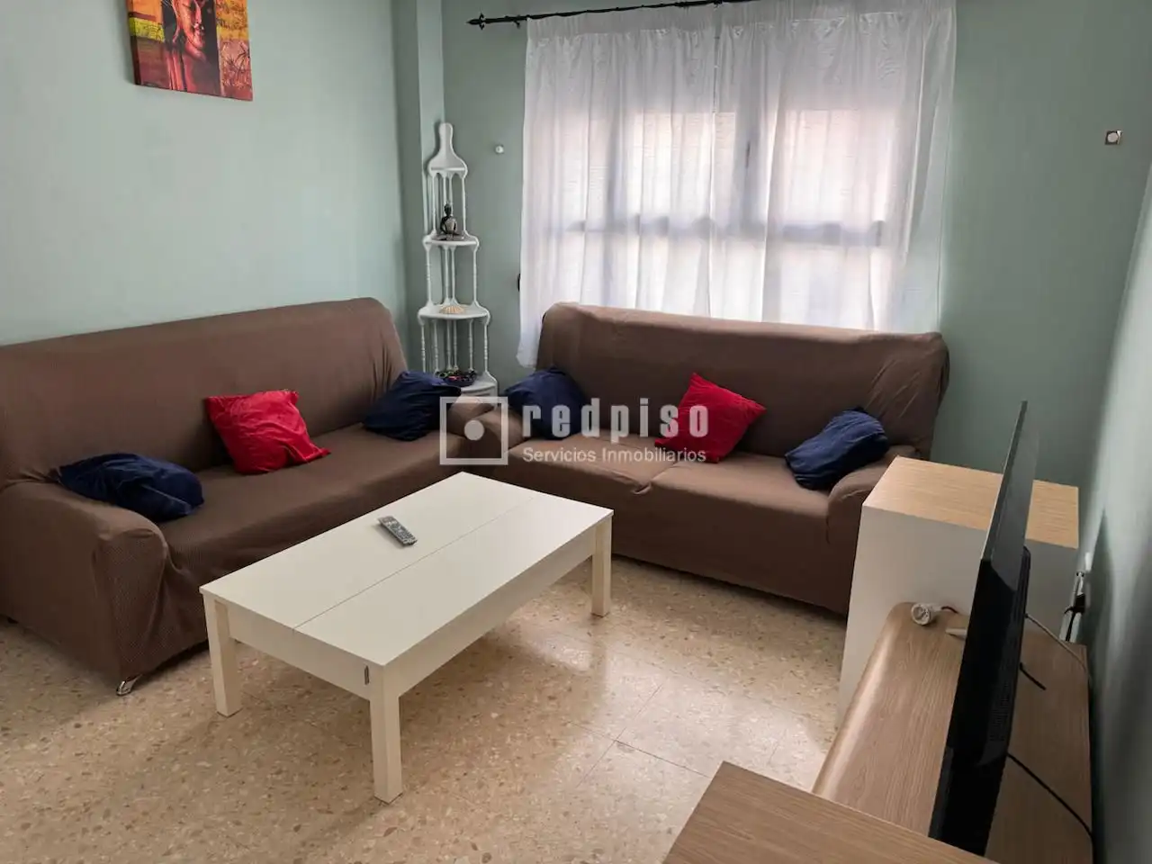 Sala d'estar de Dúplex de lloguer en Málaga amb Aire condicionat, Calefacció i Terrassa