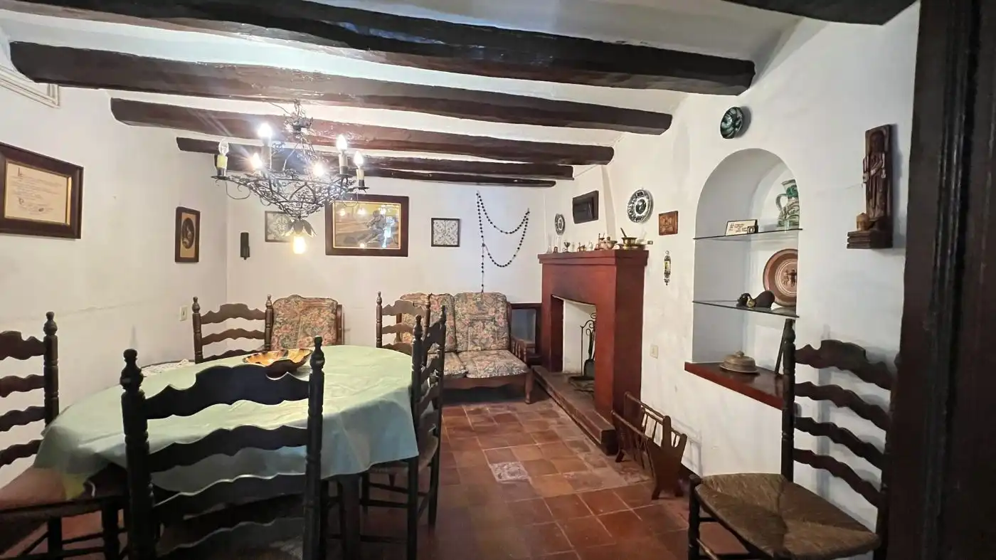 Esszimmer von Haus oder Chalet zum Verkauf in Sant Cugat Sesgarrigues mit Heizung und Balkon