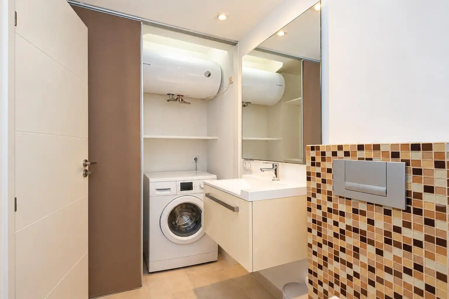 Bany de Apartament de lloguer en Cas Català - Illetes