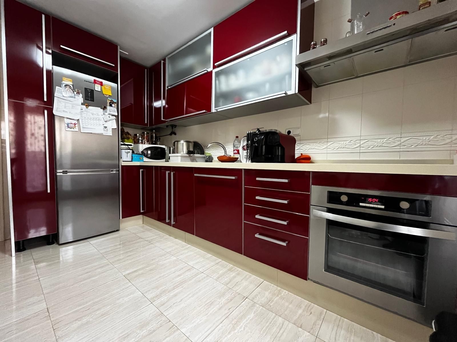 Kitchen of Flat for sale in Algeciras  with Terrace and Balcony