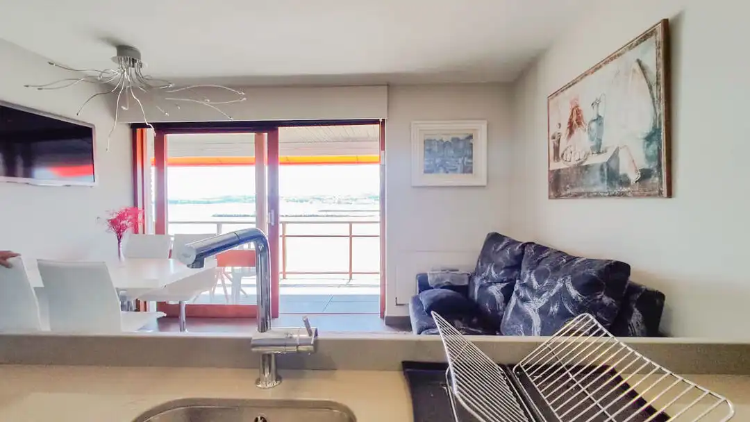 Living room of Flat for rent in Hondarribia  with Heating, Private garden and Terrace