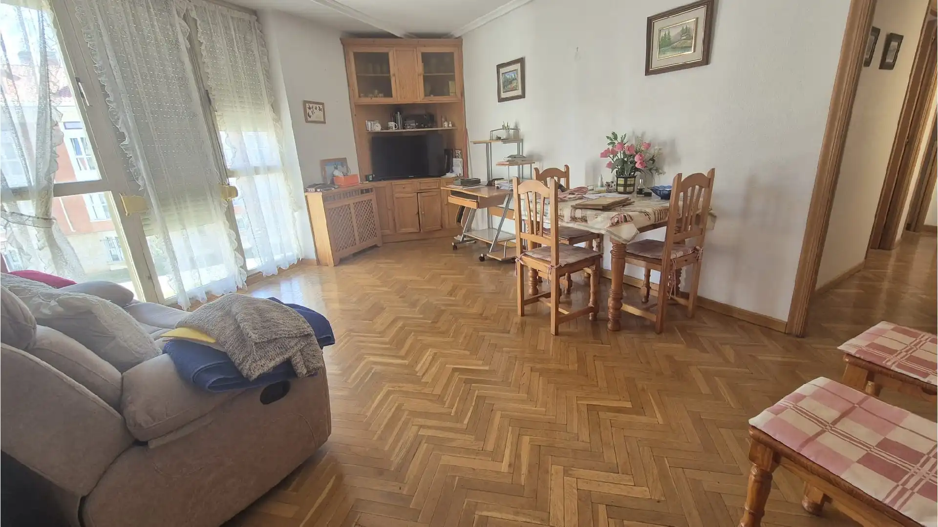 Living room of Apartments for rent in Palencia  with Heating and Furnished