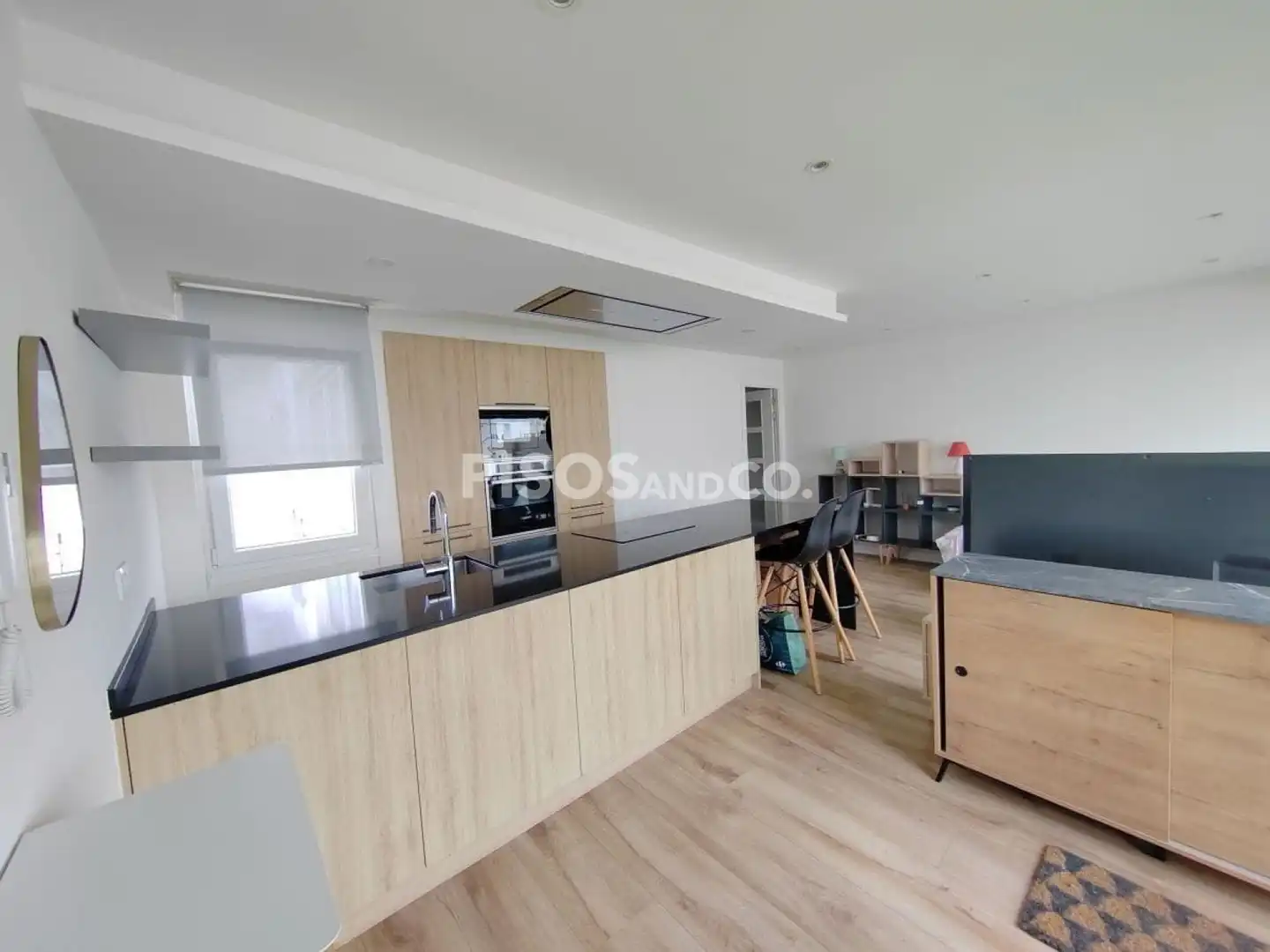 Cocina de Piso en venta en A Coruña Capital  con Terraza y Trastero