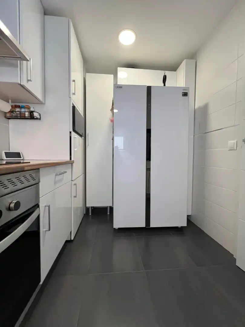 Cocina de Casa adosada en venta en Villalbilla con Aire acondicionado, Calefacción y Jardín privado