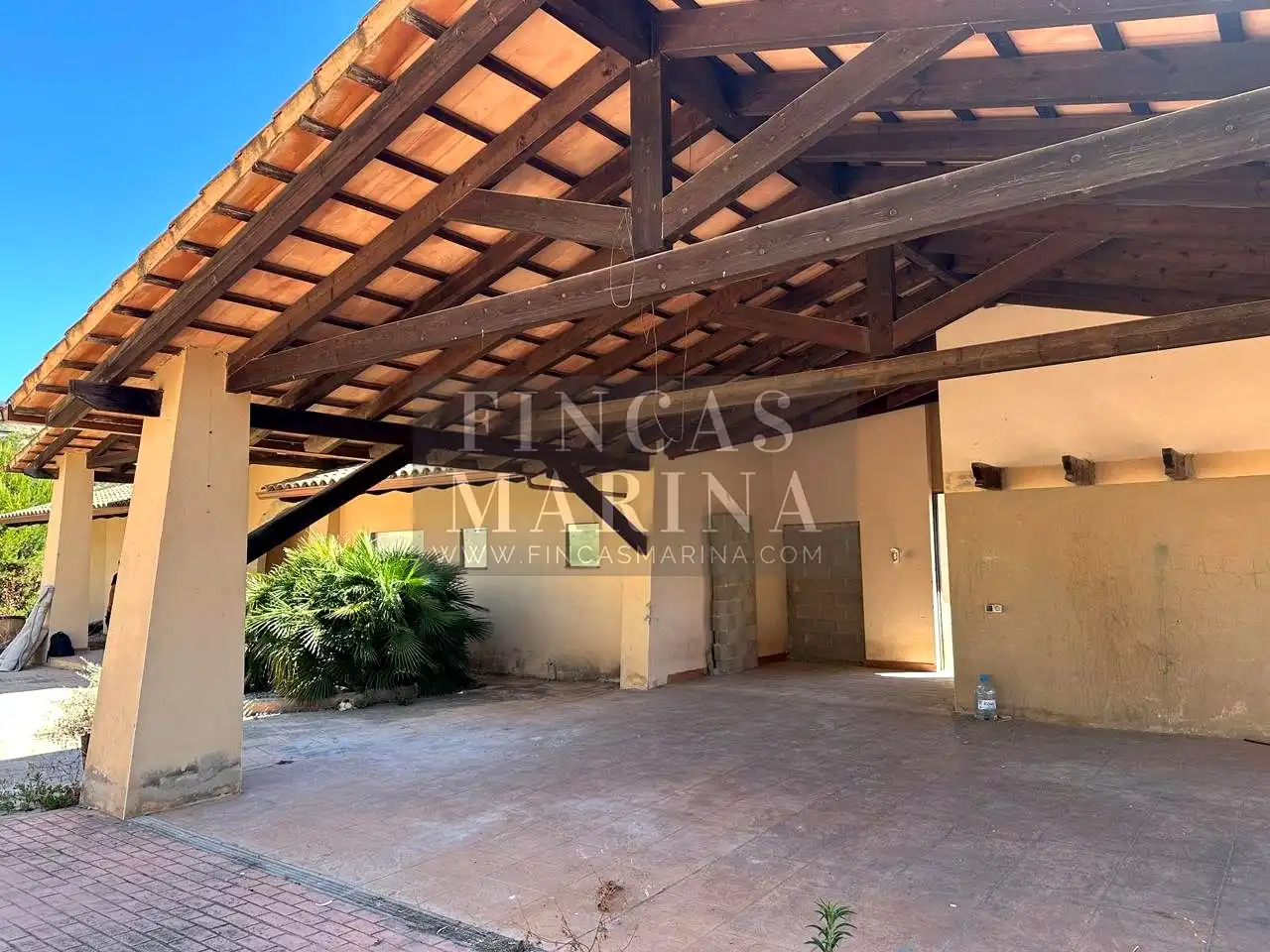 Terraza de Casa o chalet en venta en Olesa de Bonesvalls con Jardín privado