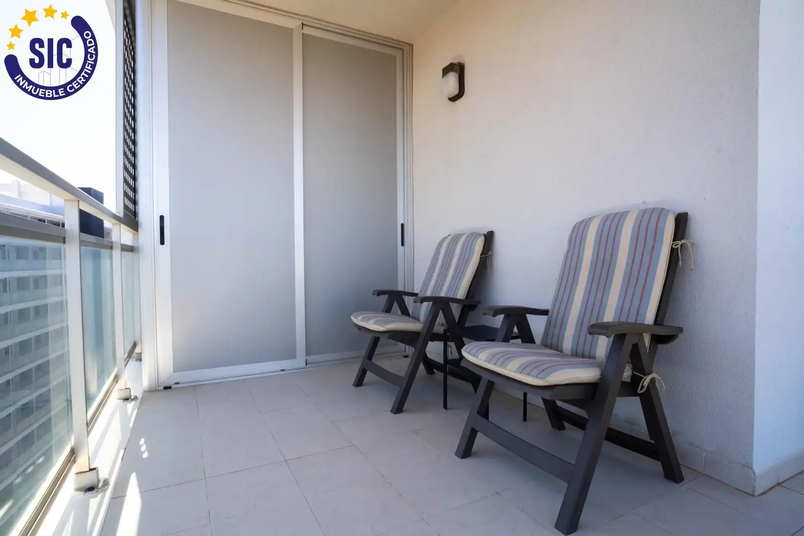 Terrassa de Apartament en venda en Oropesa del Mar / Orpesa amb Aire condicionat, Jardí privat i Terrassa