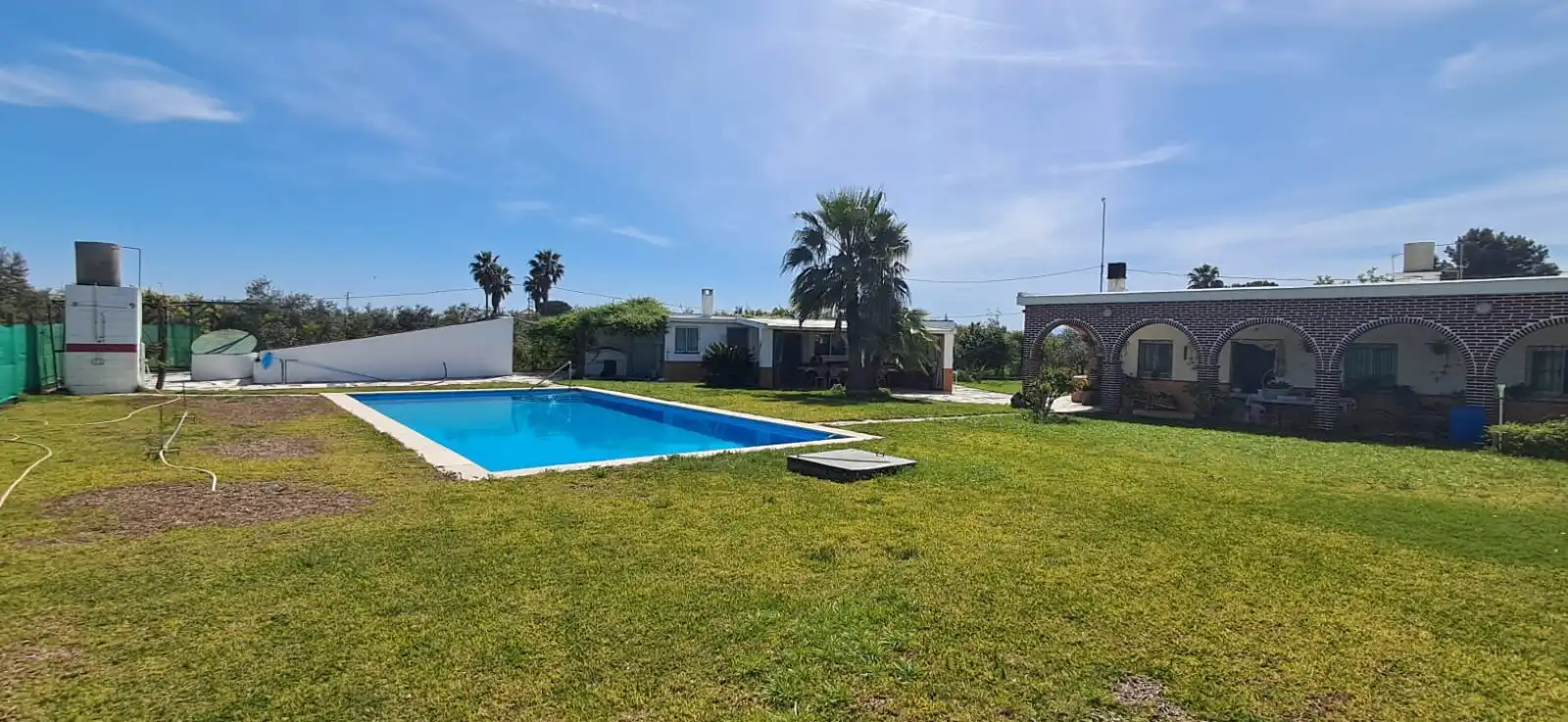Swimming pool of Houses for sale in Utrera  with Private garden and Swimming Pool