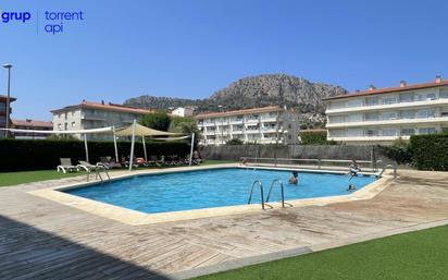 Schwimmbecken von Wohnung zum verkauf in L'Estartit mit Klimaanlage, Terrasse und Schwimmbad