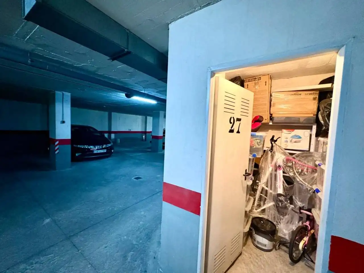 Parking de Piso en venta en Alicante / Alacant con Aire acondicionado, Trastero y Balcón
