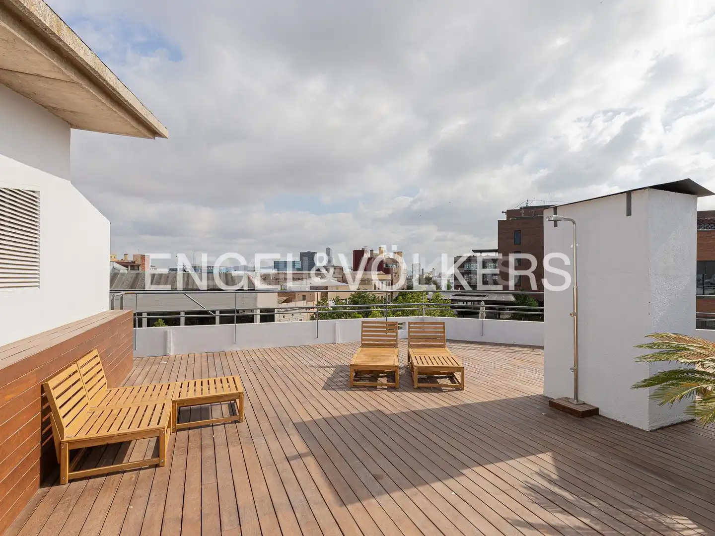 Terrace of Flat for rent in Sant Martí