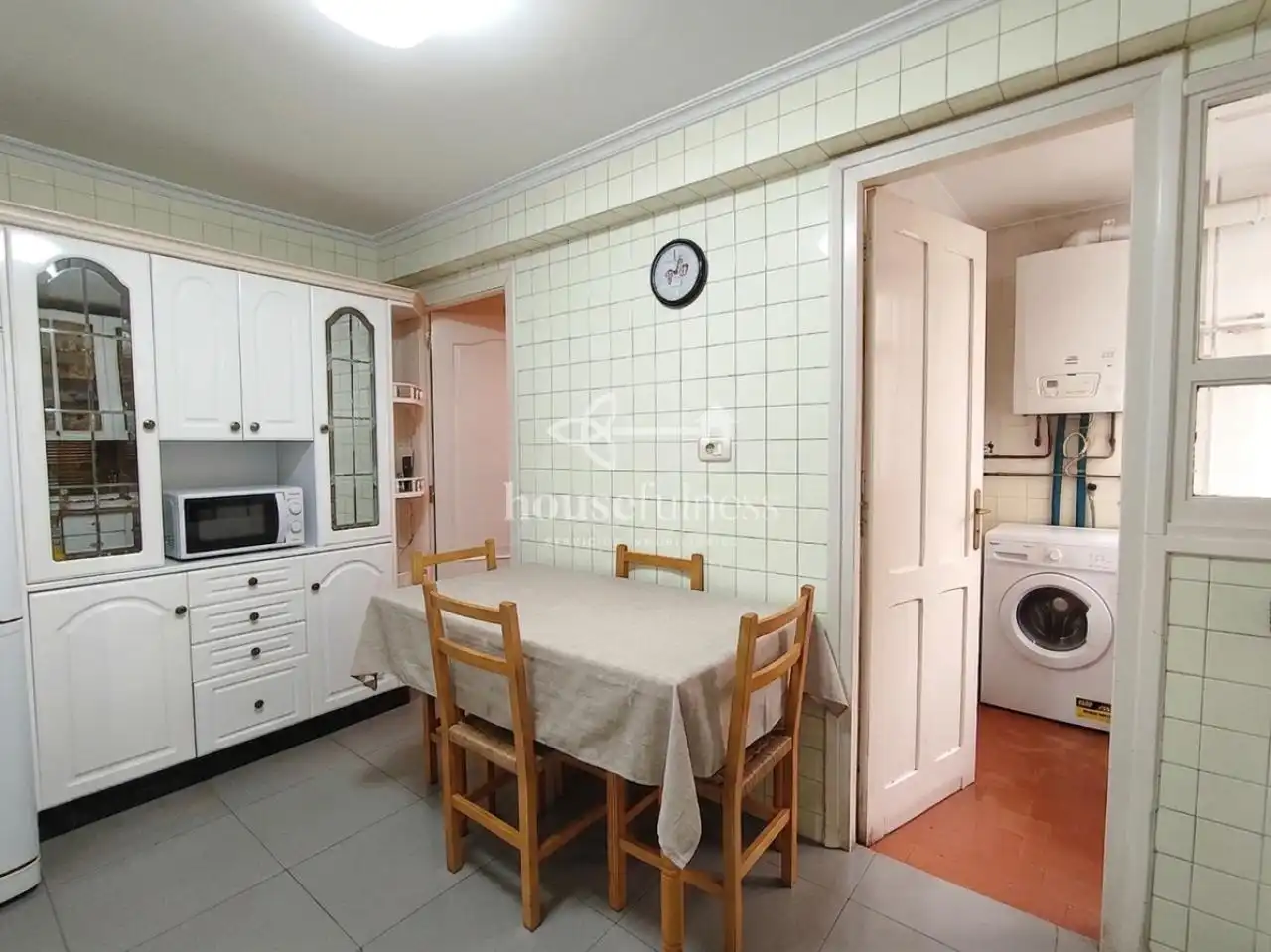 Küche von Wohnung zum Verkauf in Ferrol mit Heizung, Abstellraum und Möbliert