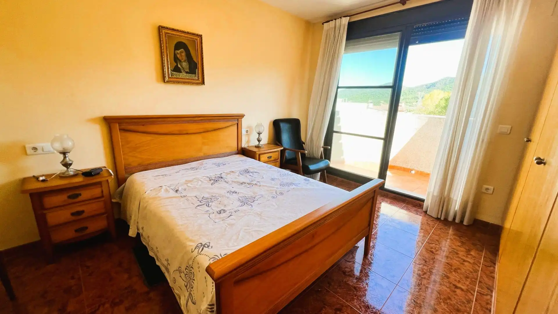 Bedroom of Detached homes for sale in La Pobla de Tornesa  with Private garden, Terrace and Storage room