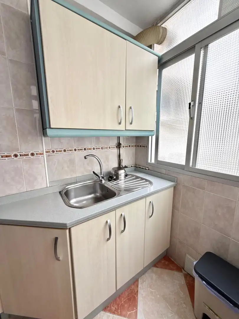 Kitchen of Flat for rent in Málaga  with Furnished
