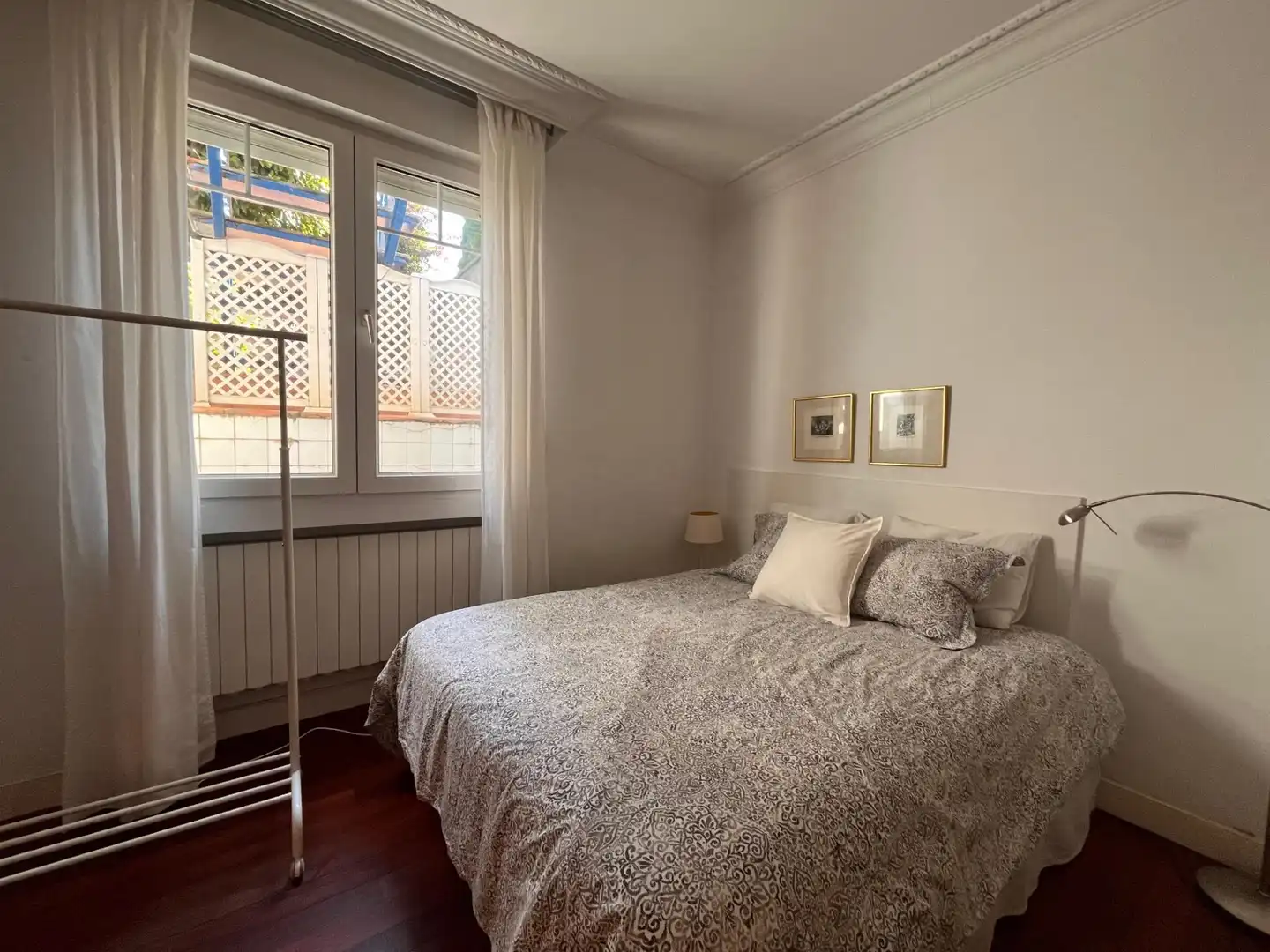 Schlafzimmer von Wohnung zur Miete in Santander mit Heizung, Privatgarten und Parkett
