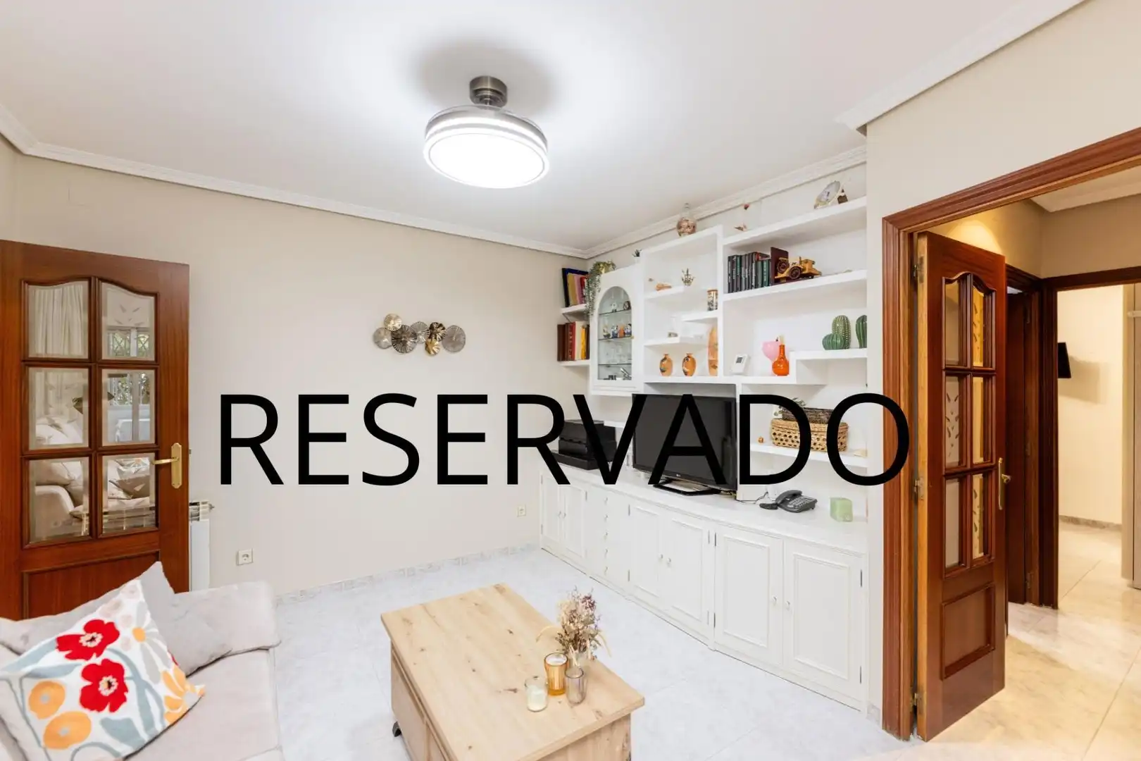 Sala de estar de Piso en venta en Collado Villalba con Calefacción, Jardín privado y Terraza