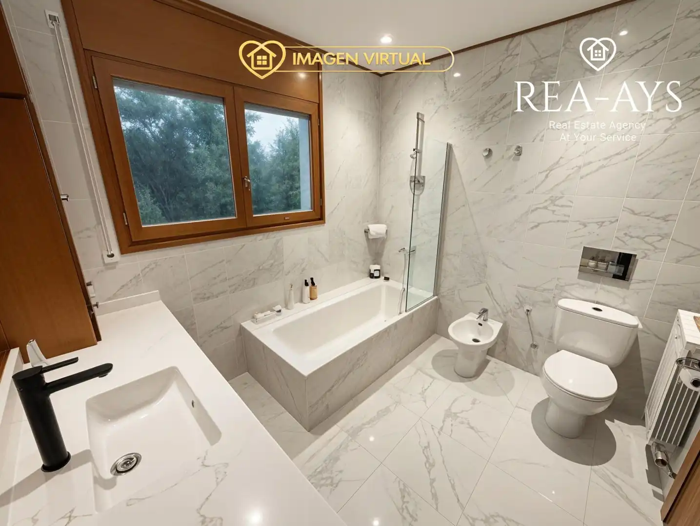 Baño de Casa o chalet en venta en Vallirana con Calefacción, Jardín privado y Terraza