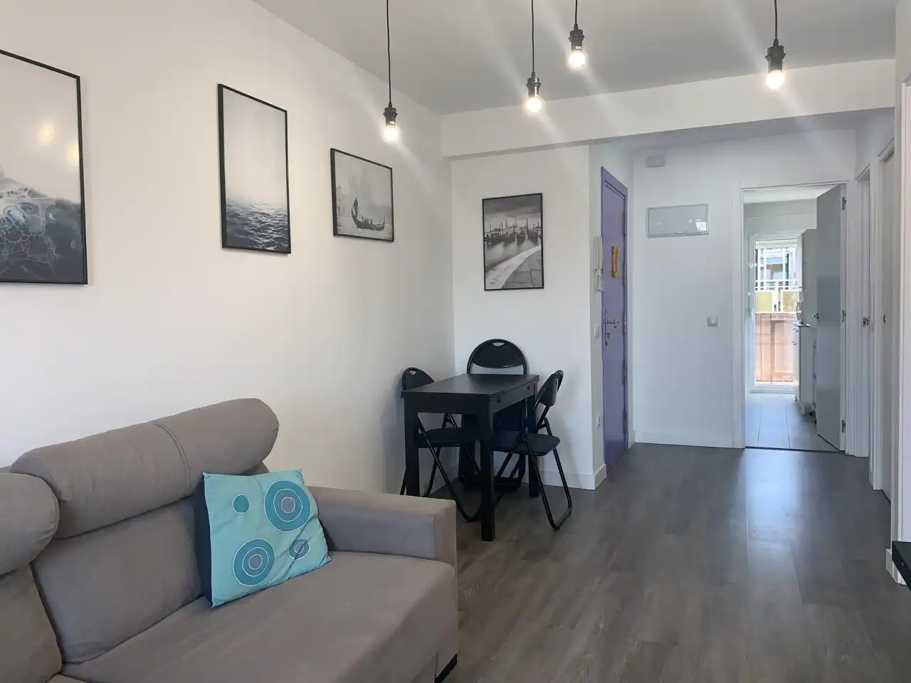 Sala d'estar de Pis de lloguer en Ciudad Lineal