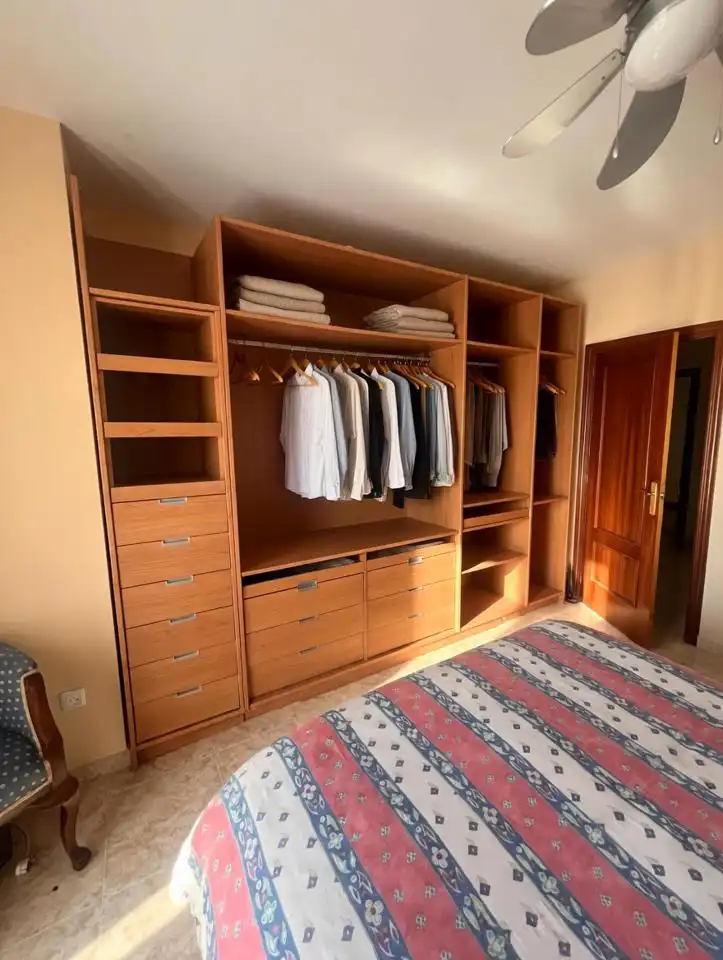 Bedroom of Flat for sale in Plasencia  with Terrace and Furnished