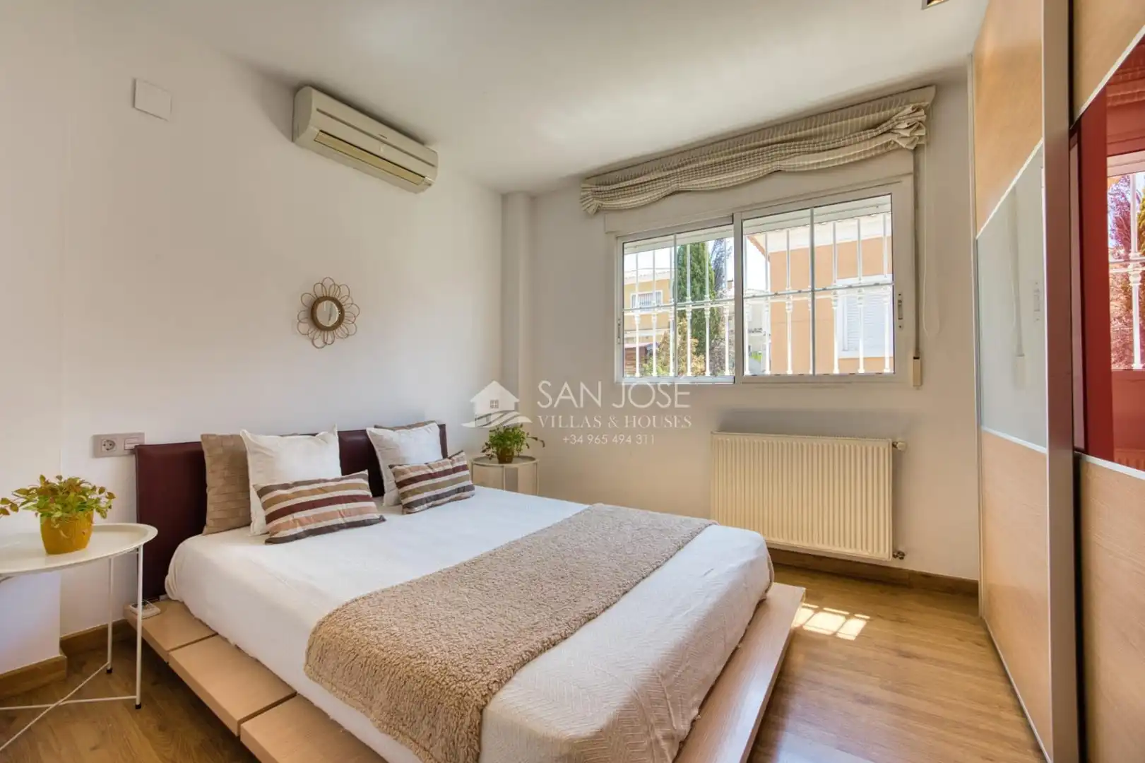 Bedroom of Houses for sale in Aspe  with Air Conditioner, Heating and Private garden