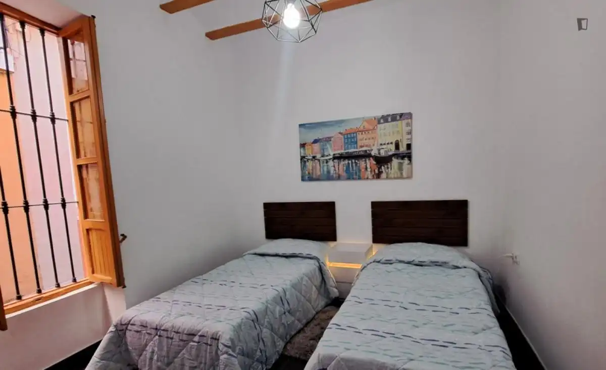 Bedroom of Houses for rent in Sagunto / Sagunt  with Air Conditioner, Heating and Furnished