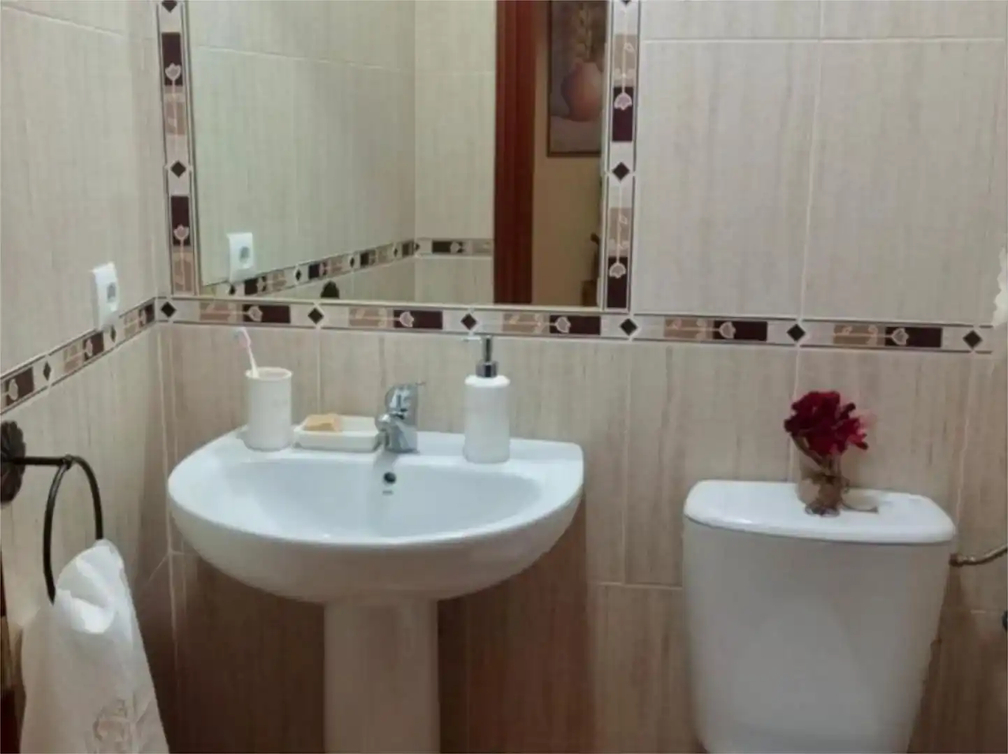 Baño de Dúplex en venta en Villa de Otura con Aire acondicionado, Amueblado y Balcón