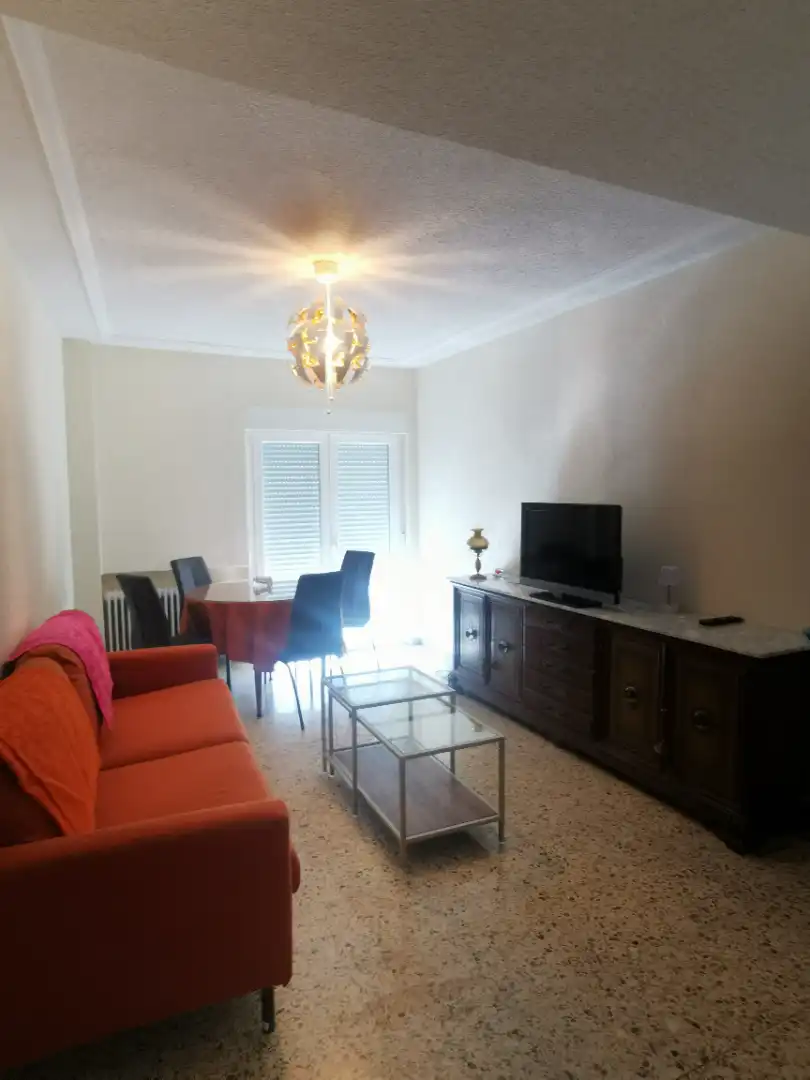 Wohnzimmer von Wohnung zur Miete in Salamanca mit Heizung, Möbliert und Ofen
