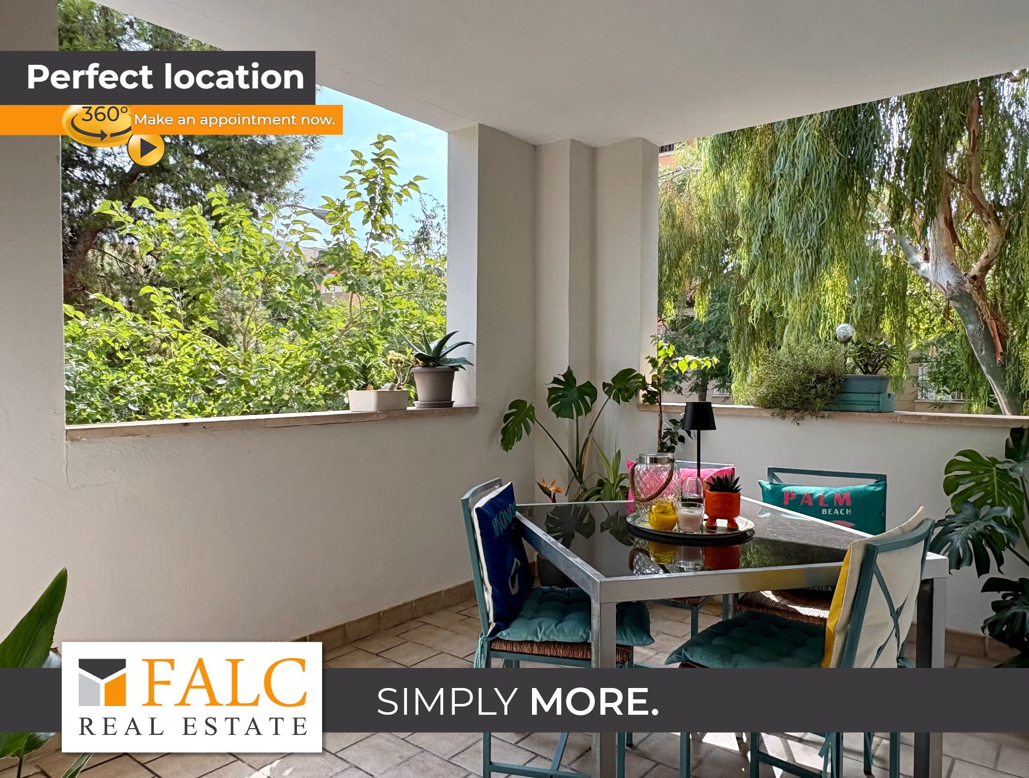 Terrassa de Apartament en venda en  Palma de Mallorca