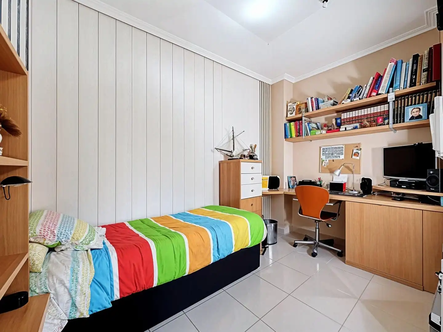 Bedroom of Houses for sale in Valencia  with Air Conditioner, Heating and Parquet flooring