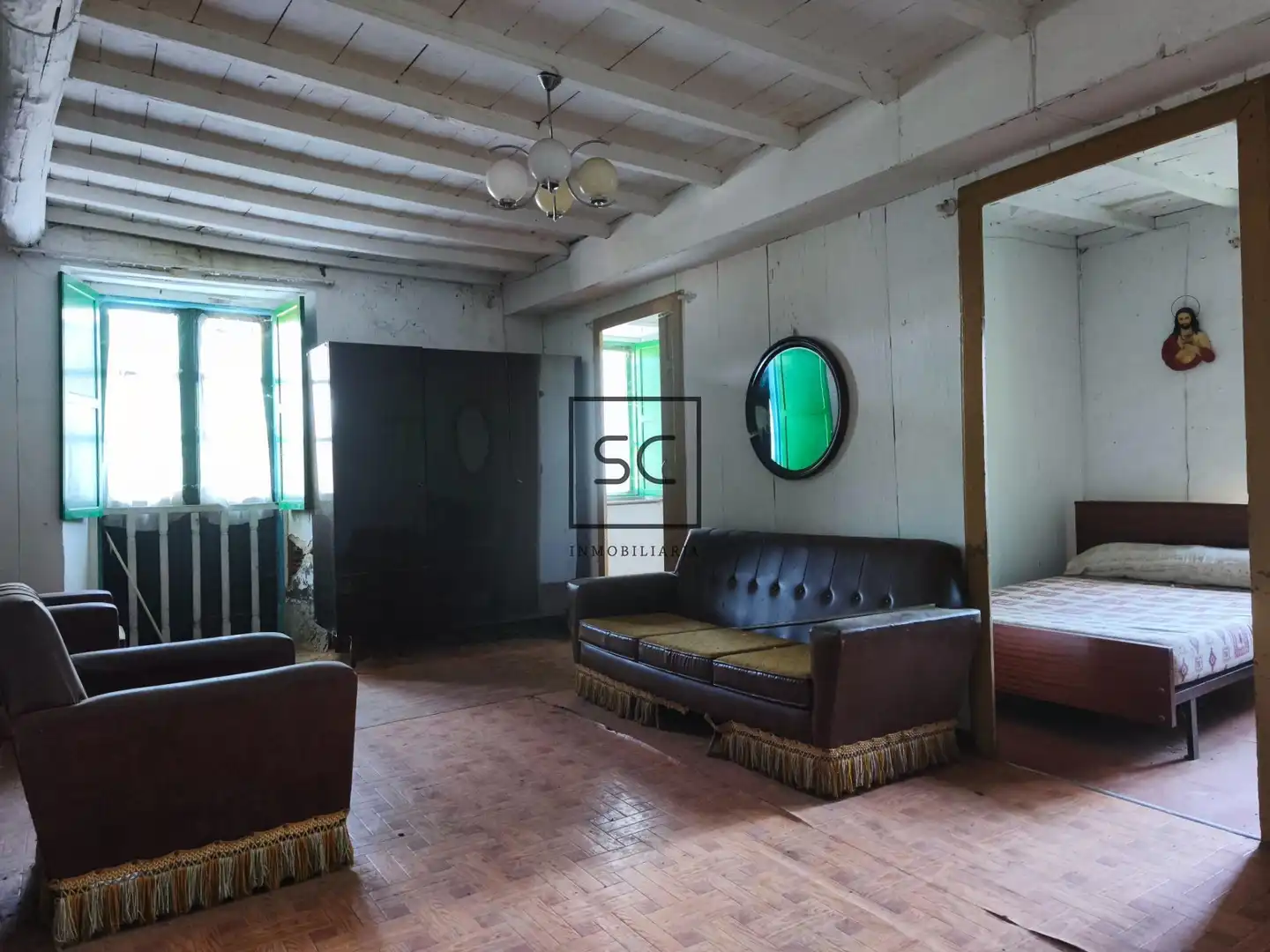 Living room of Detached homes for sale in San Sadurniño  with Heating and Storage room